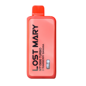 Lost Mary Turbo 15000 puff -  Strawberry Banana